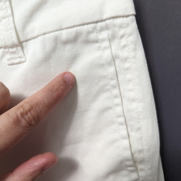 J. Crew Stretch Chino Cut Off Bermuda Shorts Sz 0 - Picture 5 of 9